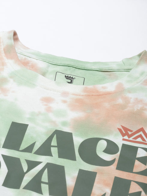 Tie-Dye Co-Ordinated Set(T-Shirt And Pant Set)